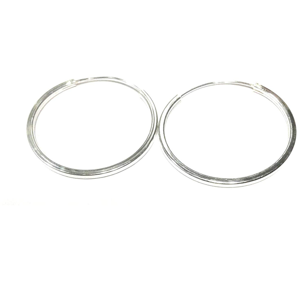 Silver Hoop Earrings- Cartilage Earring Small Hoop Earrings for Women Men  Girls,4 Pairs of Hypoallergenic 925 Sterling Silver Tragus Earrings(8mm/10mm/12mm/14mm)  : Amazon.in: Jewellery